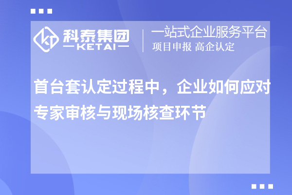 首台套认定过程中，企业如何应对专家审核与现场核查环节